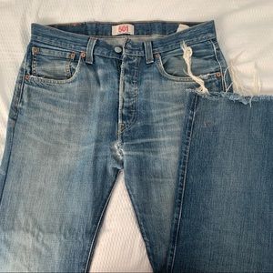 vintage levi’s 501 straight leg